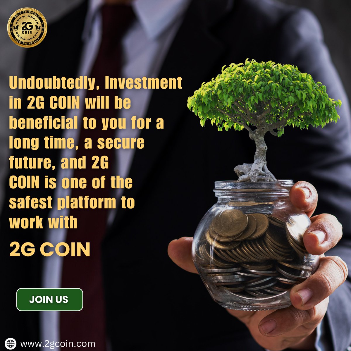 2gCoin's tweet photo. Great things take time—just like real wealth. 💰
2G Coin is built for long-term growth, security, and stability.

Start today, and let your investment grow stronger every day. 🚀

#SecureInvesting #LongTermGrowth #SmartMoneyMoves #FutureSecurity #WealthStrategy #CryptoGrowth https://t.co/K5LnDAT8uE