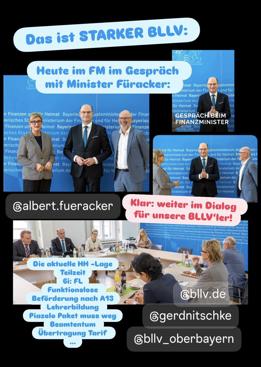 Simone Fleischmann BLLV Praesidentin tweet media