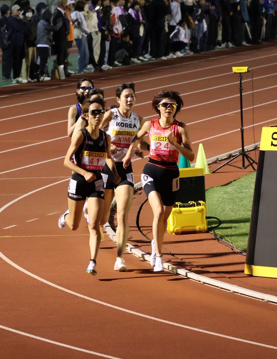 shimariku_gr's tweet photo. ◤ 結果速報 ◢

🏁第60回織田幹雄記念国際陸上競技大会

🏟️広島広域公園陸上競技場(広島)

🏃‍♀グランプリ女子5000mA
19着　鈴木 杏奈　15'50"47
23着　髙橋 優菜　15'58"93

応援ありがとうございました📣

#しまむら 
#しま陸 
#織田記念 
#日本グランプリシリーズ https://t.co/feZLMtebeT