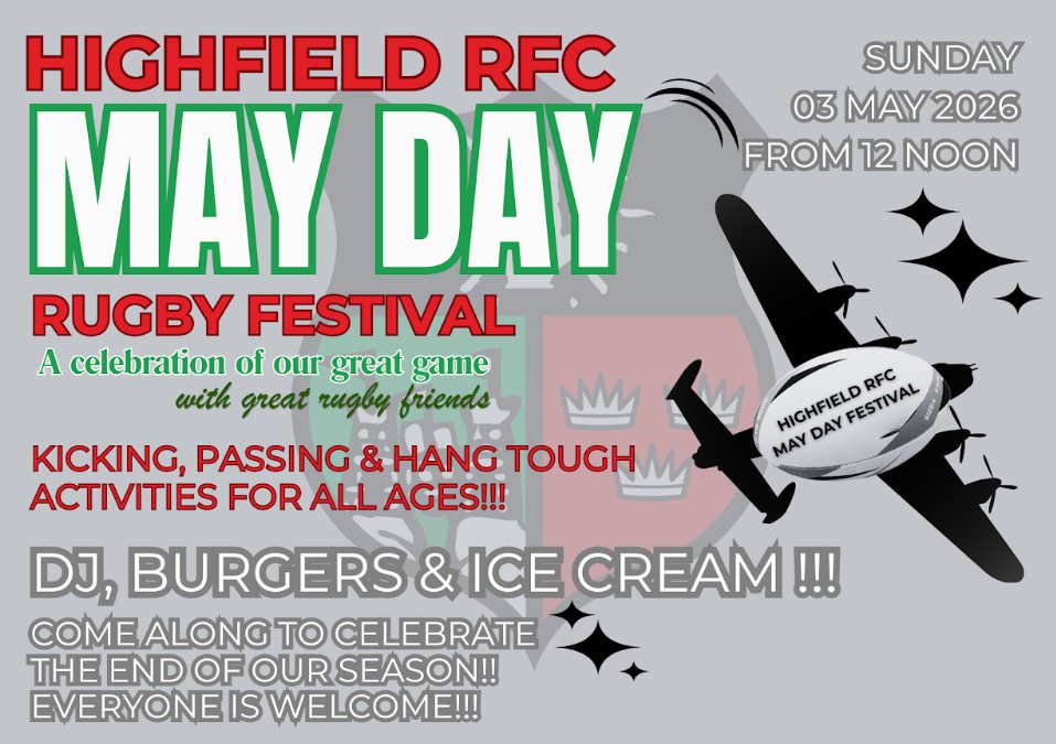 Highfield RFC tweet media