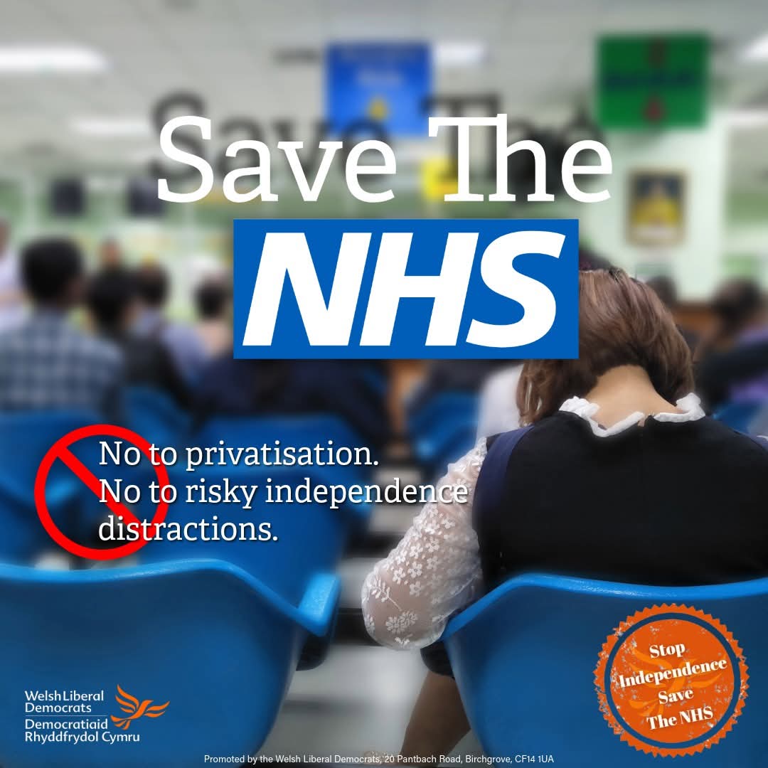 RCTLibDems's tweet image. A VOTE FOR REFORM WILL END IN CUTS ✂️ 

A VOTE FOR PLAID OR THE GREENS IS A VOTE FOR INDEPENDENCE PLANS 

🔶️  ONLY THE LIB DEMS STAND FOR A WALES THAT'S FAIR FOR EVERYONE 

🔶️ VOTE LIBERAL DEMOCRAT ON MAY 7TH 

#Pontypridd #Cynon #Merthyr #wales #Aberdare #Llanharan #Beddau