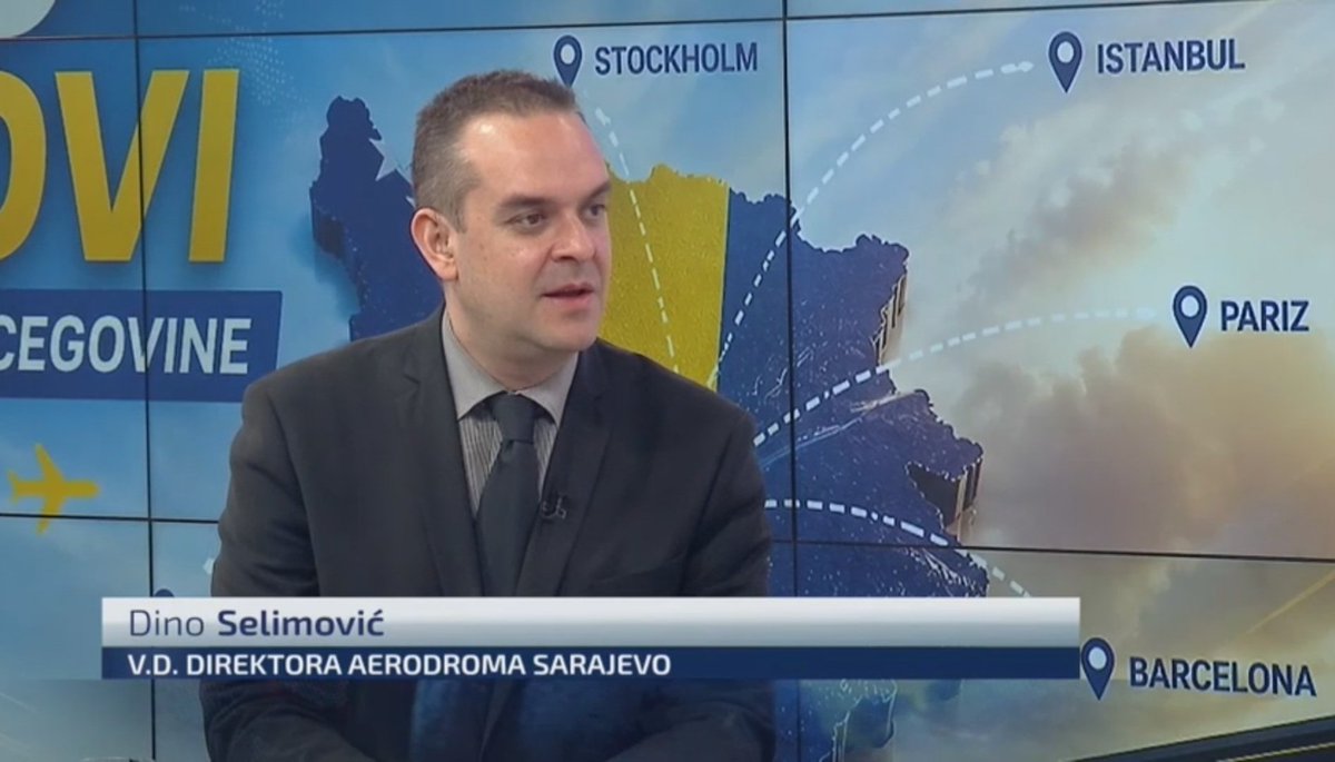 dinoselimovic's tweet image. Hvala @N1_BiH na prilici da govorimo o Međunarodnom aerodromu #Sarajevo i na promociji bosanskohercegovačkih aerodroma i destinacija koje povezuju Bosnu i Hercegovinu 🇧🇦 sa 🇪🇺 Evropom i svijetom. Zračna povezanost danas nije samo pitanje putovanja, ona direktno utiče na turizam,