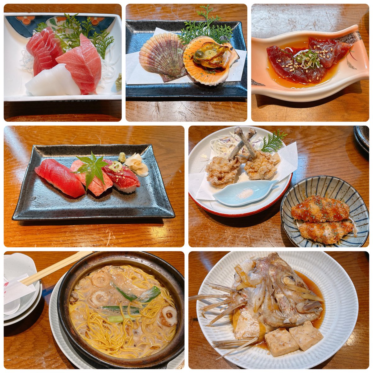 1月生まれのお誕生日祝と原稿お疲れ様会としてうめーまぐろ食べてきた😋✨
最近食欲が消えてたんですけど、友達と食べるご飯はいっぱい美味しく食べれてよかった🥰