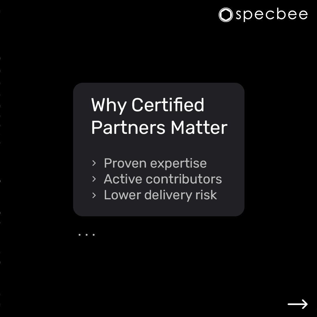 Specbee tweet media