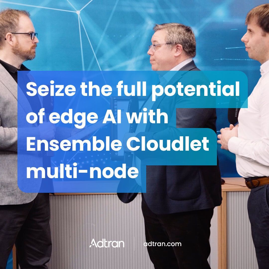 garethspence's tweet photo. How can enterprises unlock the full potential of edge AI with Adtran’s Ensemble Cloudlet multi-node? Anthony Magee and Simon Jack unpack it all in the latest Tech Talk, including a hands-on demo of the solution. 

Watch now ▶️ https://t.co/QqzqcWu5wi https://t.co/EFe07prnYk