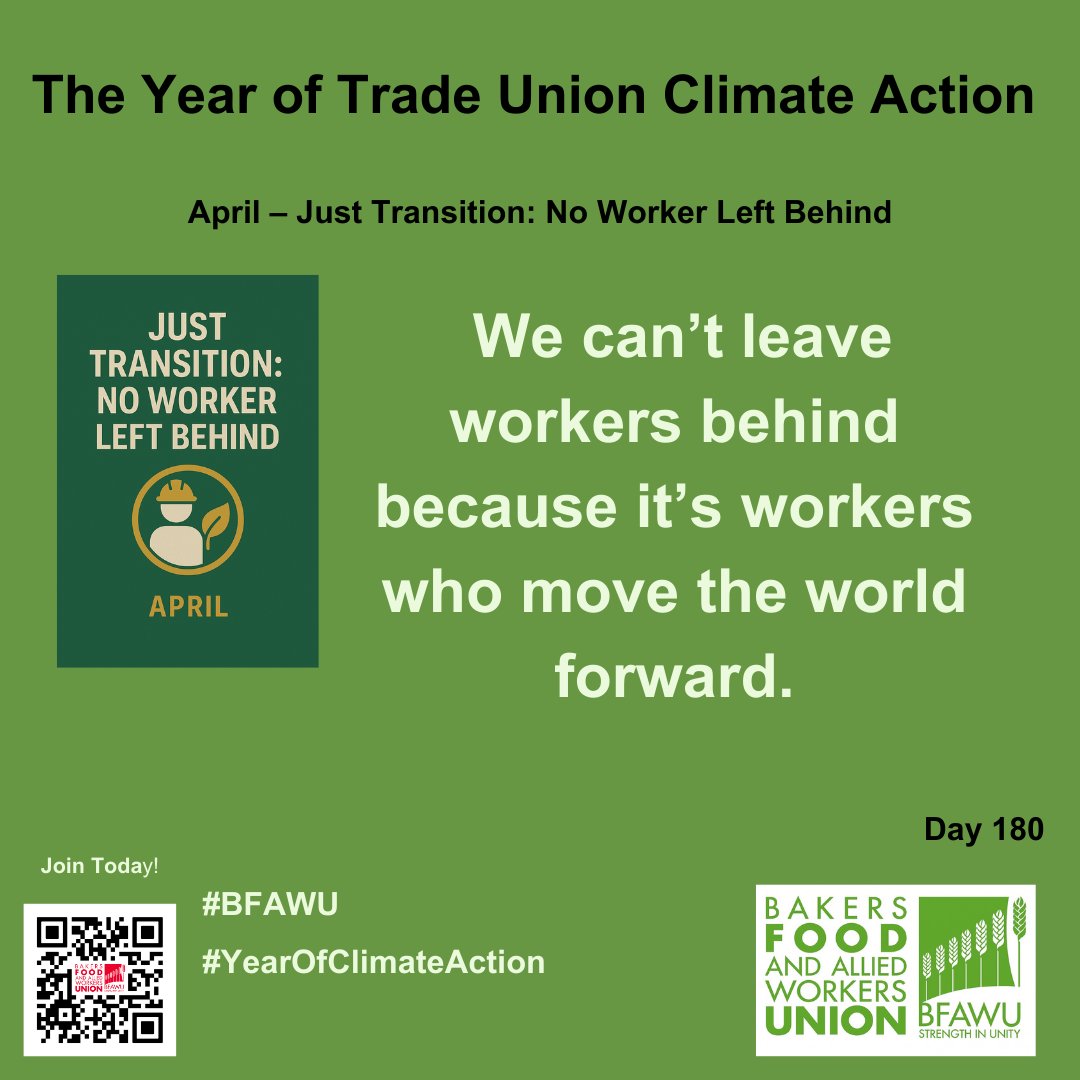 BFAWU Green tweet media