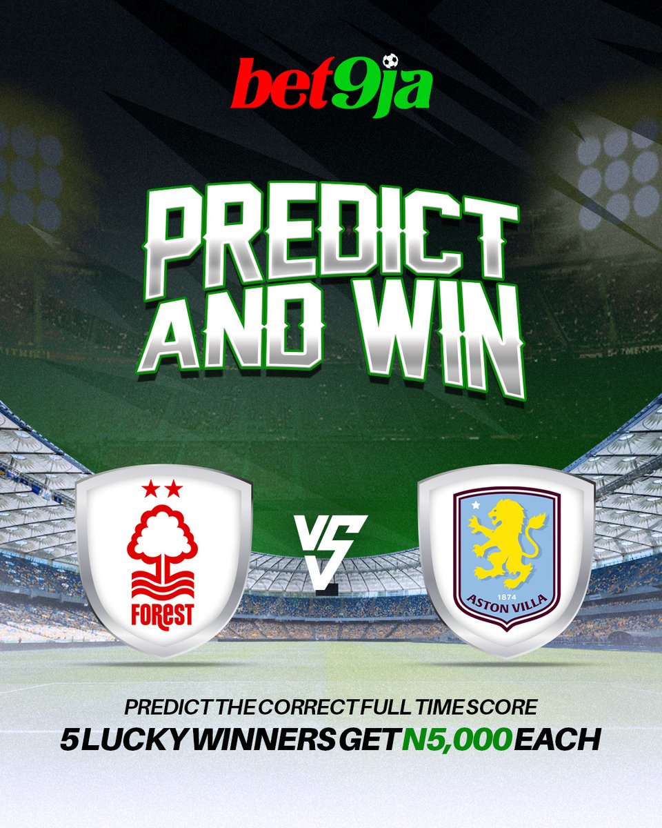 Bet9ja: The home of #betBOOM! 💣 tweet media
