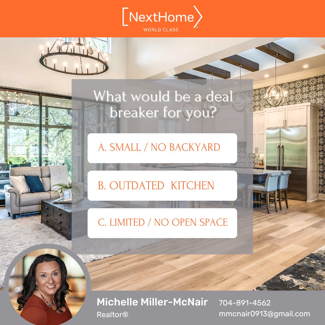 michellemcomic's tweet image. #Realtor #NextHomeWorldClass #RealEstate #NC #HumansOverHouses #TeamOrange #OrangeIsTheNewSold