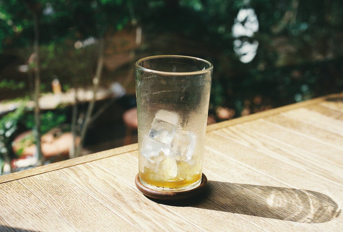 アイスコーヒーが美味しい季節ね