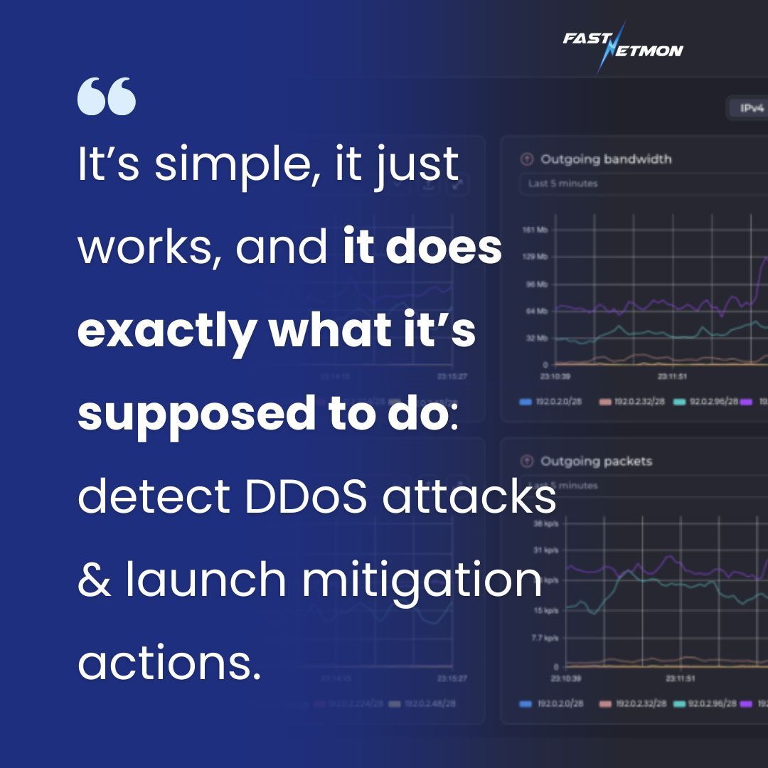 FastNetMon's tweet image. Simple to use. Anything but simple under the hood. 
300+ configuration options built to adapt to your network specifically.

Full installation and configuration walkthrough: fastnetmon.com/2026/04/16/ins…

#FastNetMon #DDoS #NetworkSecurity