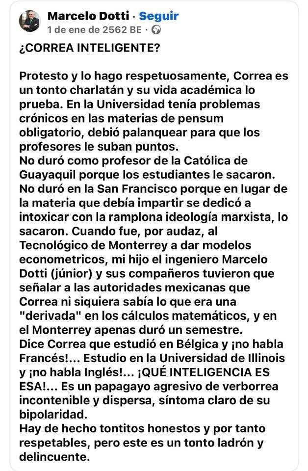 irwingomez001's tweet photo. @MoniPalaciosZ Estamos COSECHANDO la inoperancia del correismo, como todo un culto, miles de fieles adorando a su deidad, a su estúpida deidad. Para muestra está Verónica. https://t.co/6GNdfdpiyX