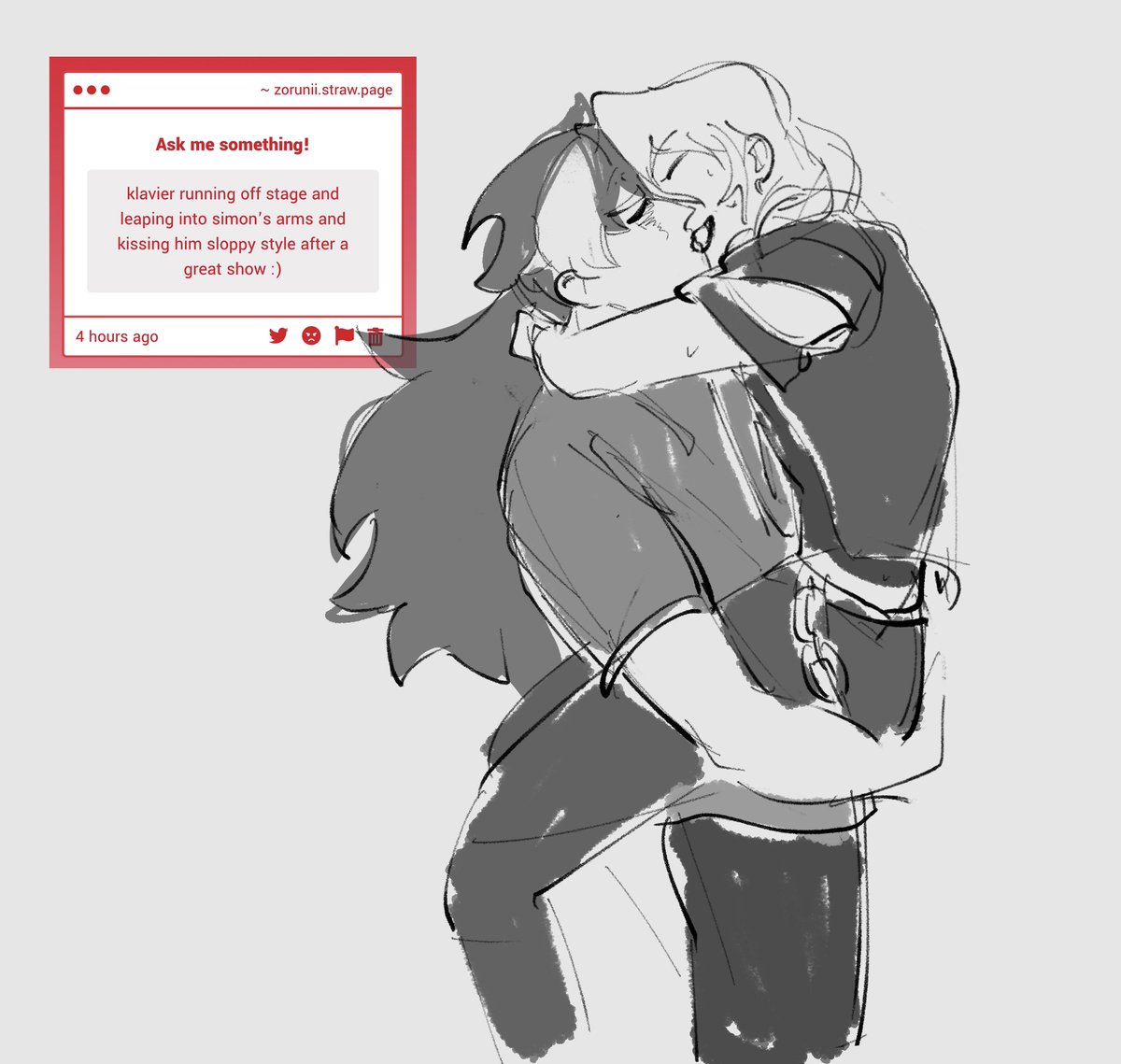 yall were cooking i wanted to draw these!!!!
#klavquill