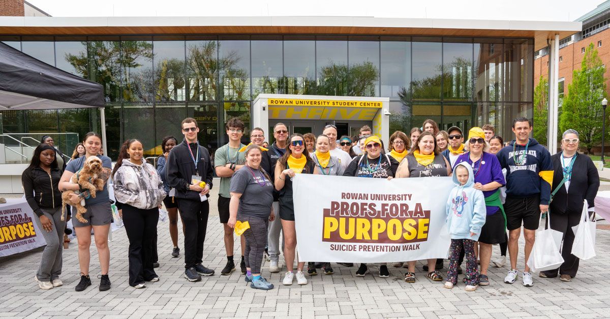 Rowan University’s 9th annual suicide prevention walk brought students, staff, and the community together to raise awareness, support those affected, and reduce the stigma around mental health. 
today.rowan.edu/news/2026/04/s… 
#depression #anxiety #trauma#MentalHealth #SuicidePrevention