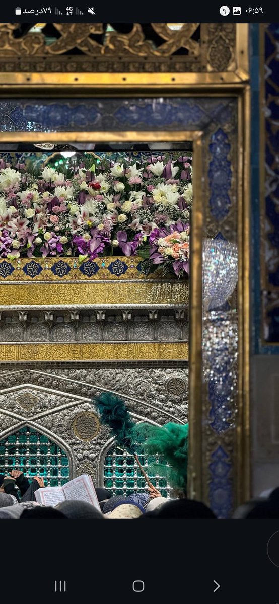 با من از غم حرف نزن
تولدشه ولی بازم ازش دورم

#صحن_رضا_جان
#ایران_امام_رضا