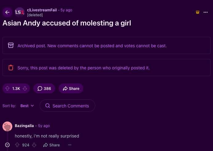 fakerKEEMSTAR's tweet photo. @AsianAndyFilms no, you got banned for harassment, you fucking weirdo.

this you btw? https://t.co/p651ehuv5C