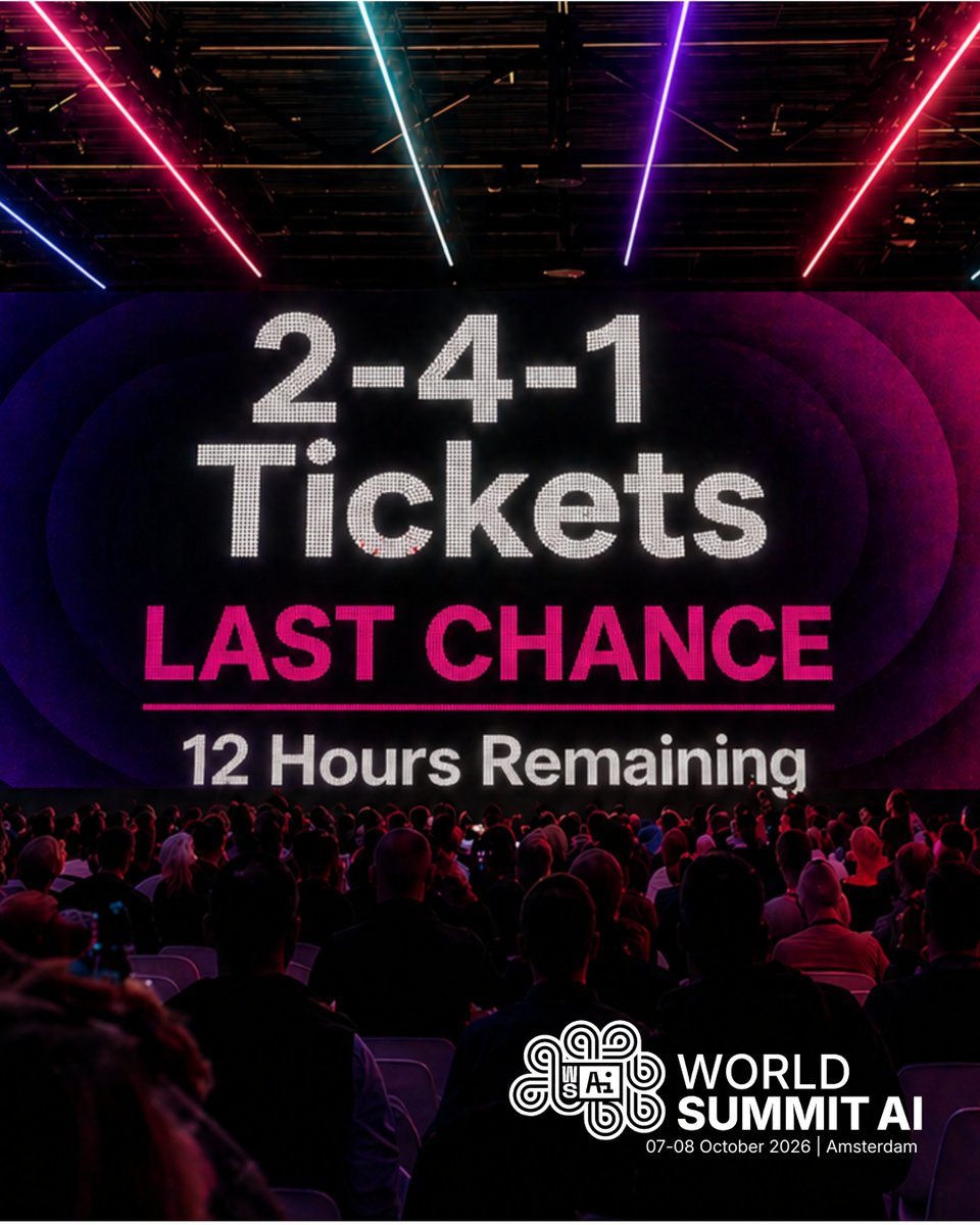 World Summit AI: We do AI different. tweet media
