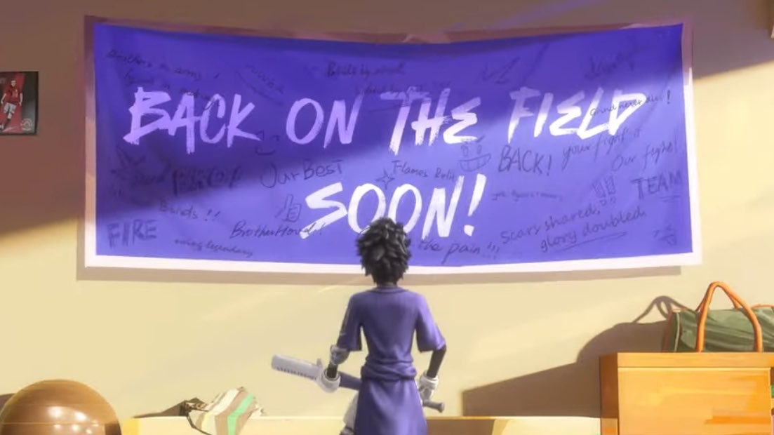 femganji's tweet image. im pretty sure its implied that ganji was having trouble in deciding if he should join BLK or not (maybe bcus he didnt wanted to 'neglect' his baseball team)
but the supportive messages from his baseball team buddies helped him keep going and not give up. this is #adorable😭😭