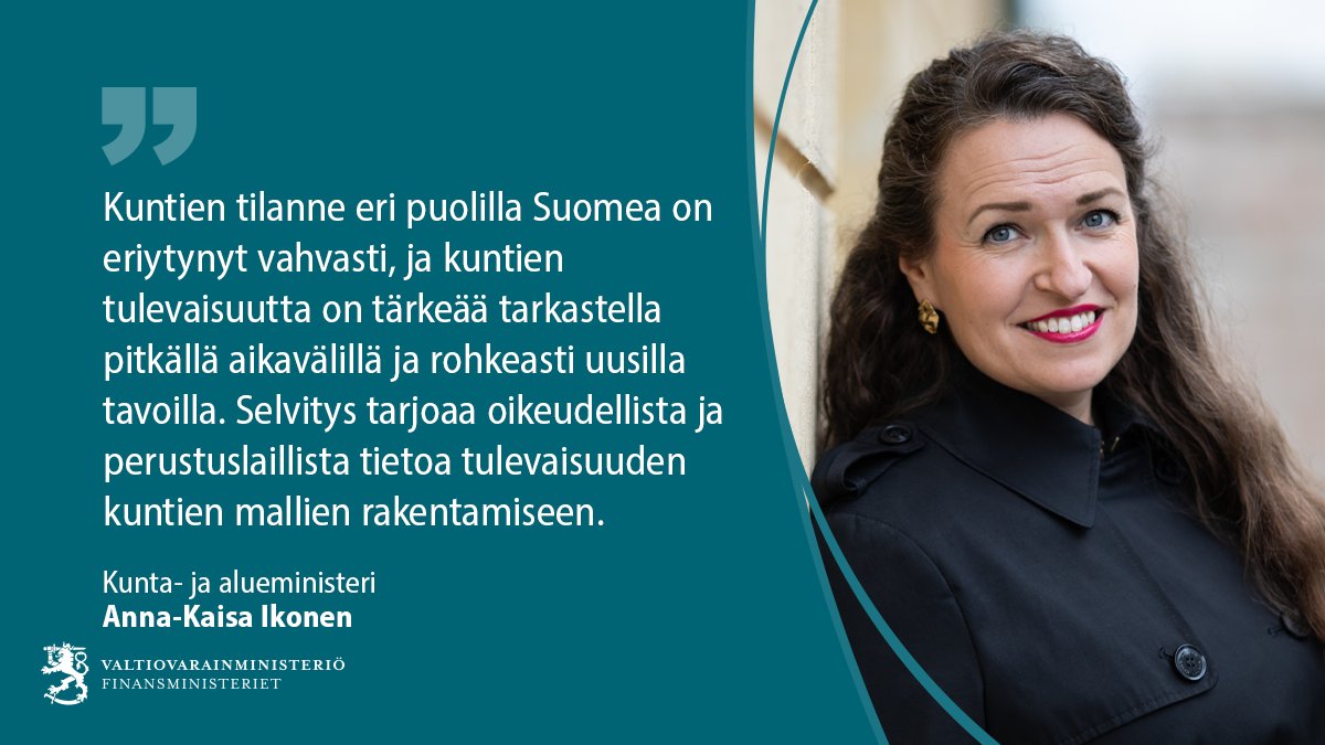 VMuutiset's tweet photo. Tilaamamme selvityksen mukaan kuntien tehtävien eriyttäminen lailla on perustuslain valossa mahdollista tietyin reunaehdoin. 

Selvityksen mukaan yhtenäiskuntamalli ei ole valtiosääntöinen velvoite.

🔹 Tiedote: https://t.co/SHOxvkXCZ7

#Kunnat | @IkonenAK https://t.co/VJddMbBhFV