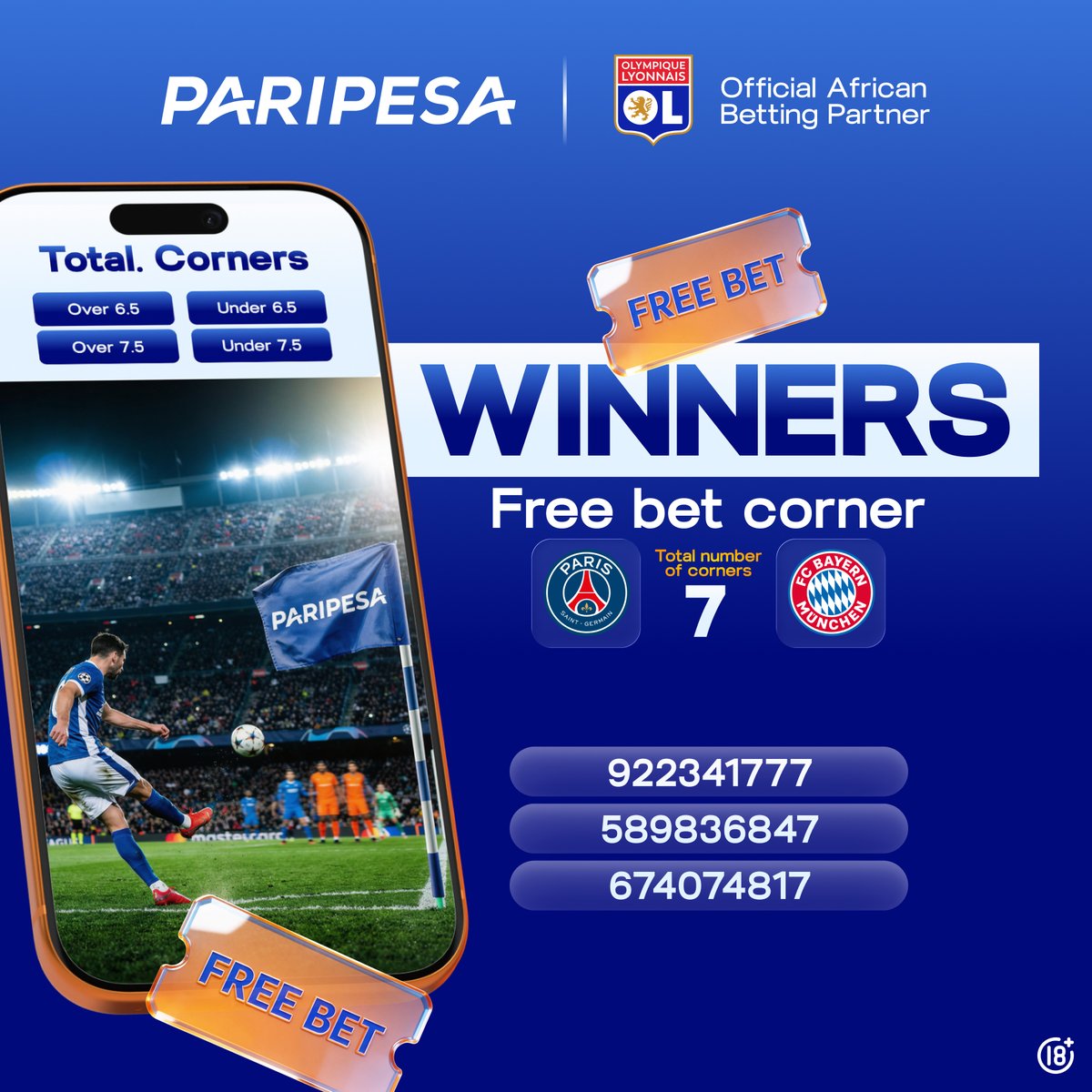 PariPesa Africa Sports Betting tweet media