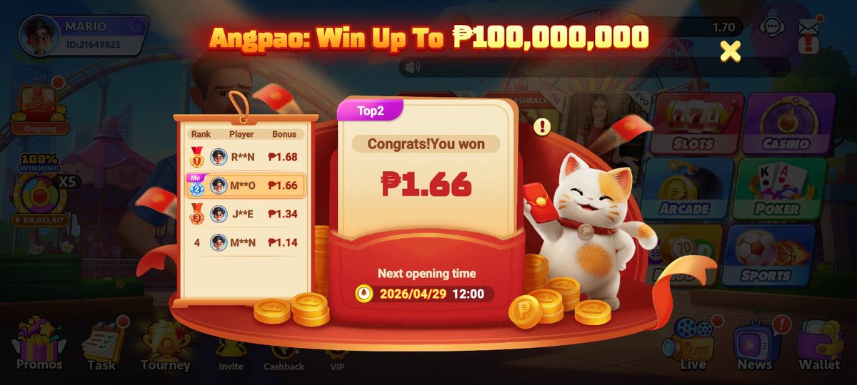 Nerrireyes's tweet photo. @PTGamingph 🆔 21649823
#PTGamingAngpaoGiveaway
@jrbautista
@anthonysantos
@jhoeygonzales https://t.co/3Yaunssd17