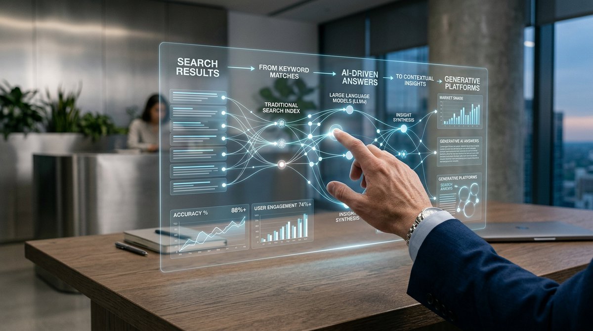 cryder919's tweet photo. The search landscape has shifted dramatically; brands are ranking in traditional search but disappearing from AI-generated answers. With zero-click behavior rising and platforms like ChatGPT & Google AI Overviews becoming primary discovery engines, Redefi…

https://t.co/PkH5PYC846