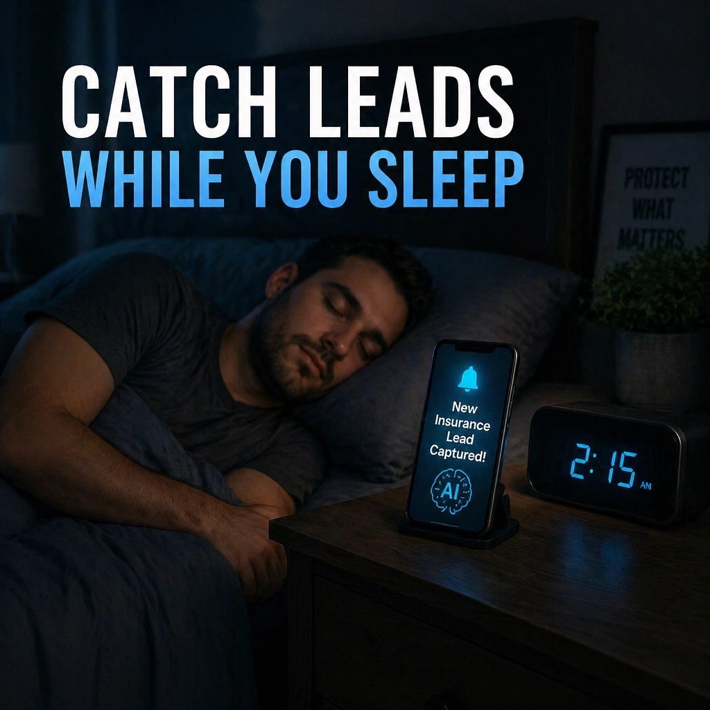 robertjrussell's tweet image. Ever wonder who's looking for insurance at 2 AM? The 'Midnight Shopper' is real! While you’re dreaming, our AI stays awake to catch every lead. Stop losing sales to sleep. Join the group: facebook.com/groups/selling… #InsuranceAI
