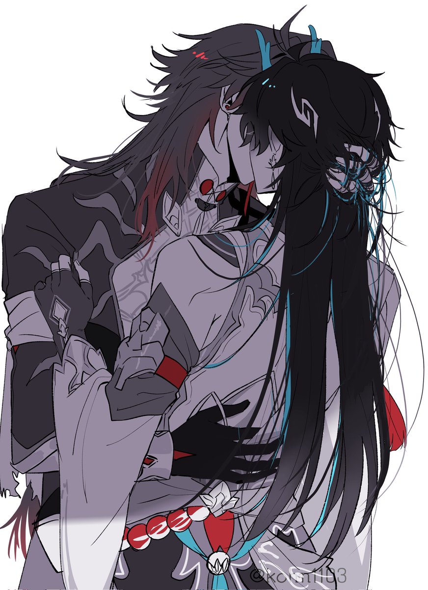 突然我以前很喜歡畫這樣的刃恆……（百畫不膩）
這些圖我可以拿出來鞭屍一百次
因為我真的覺得以前的我畫的超級好看……😭