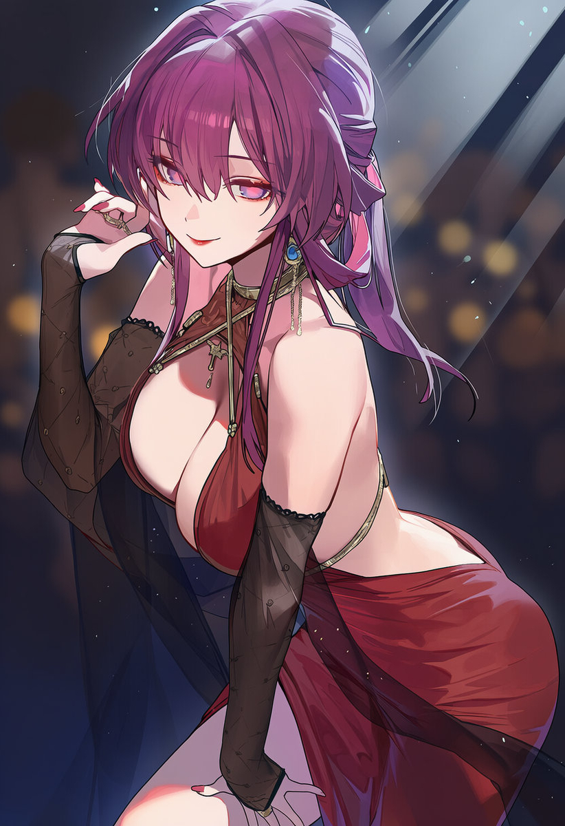˖ · · · ⋆💜⋆ ˖ · · ˖ 
#Kafka #honkai 
#HonkaiStarRail  
˖ · · ˖ 𓆩🍷𓆪 ˖ · · ˖
💜pixiv.net/en/artworks/14…
💜<a href="/xionart2/">Xion (Fan Art)</a>