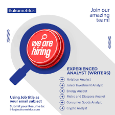 eaglesearchub's tweet image. ANALYST ROLES at Nairametrics 📊

Energy | Health | Finance | Macro | Tech

Data + storytelling

Apply 👇
eaglesearchub.blogspot.com/2026/04/nairam…
#Analyst #DataJobs #Finance #Nigeria #HiringNow