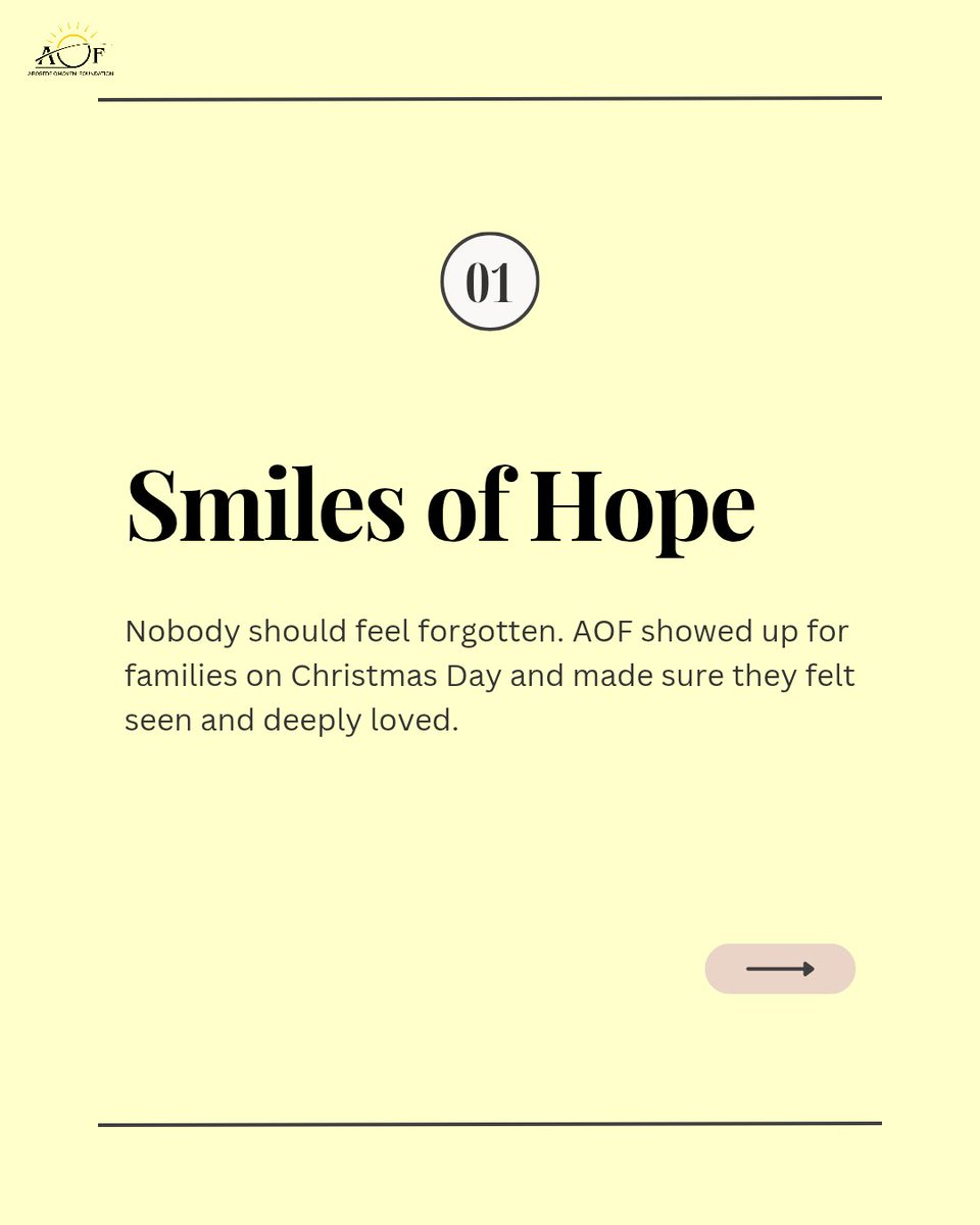 AOFOUNDATION_'s tweet image. Three years. One mission. Countless lives touched. 💚

Swipe through and see what love in action has built. And this is only the beginning. 🔥

#3YearsOfAOF #AOF #LoveInAction #ImpactReport #SDG3 #SDG4