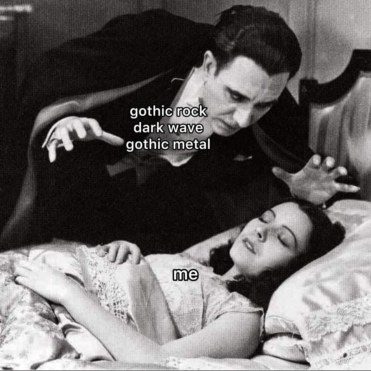 goth music videos tweet media