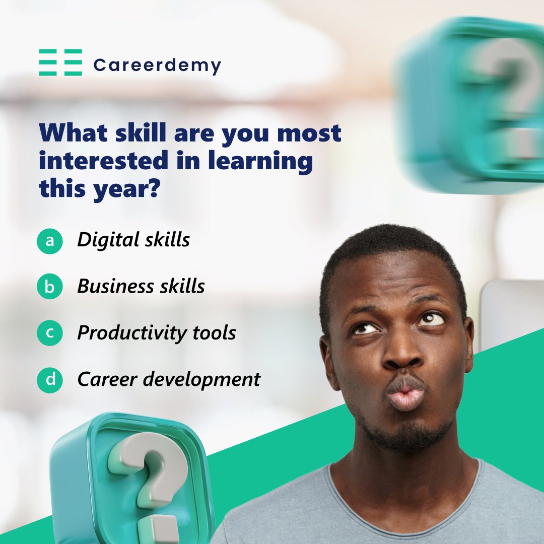 careerdemy1's tweet image. Learning is a journey — and every journey starts with a choice.
What’s next on your learning path?

#SelfImprovement #GrowthMindset #PersonalGrowth #PollTime