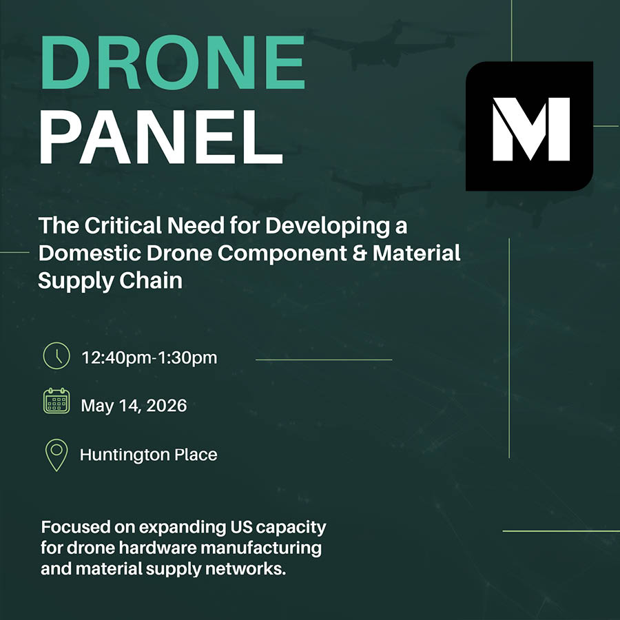 MettleOps's tweet photo. Mettle Ops founder, Katie Bigelow, will be part of the drone panel taking place at MDEX on May 14th.

A reminder to stop by our booth, 1017, to meet our team! We look forward to connecting. #MDEX https://t.co/qdSnm1VHXy