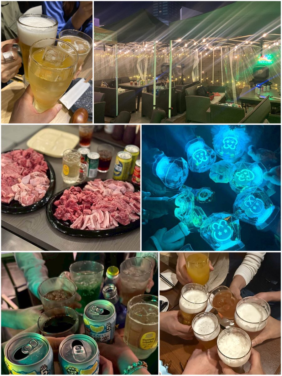 3DAYSシャヲルさんと打ち上げ🍻
いっぱい喋っていっぱい笑ったよねー✨
やっぱり推し活は楽しいよねー✨