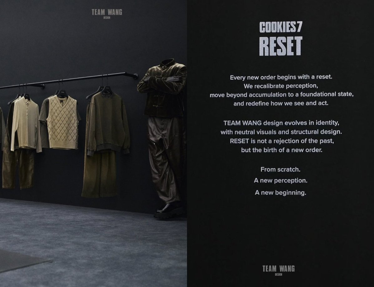 gi7777's tweet image. Reset, Team Wang Design by Jackson Wang
#JacksonWang #TeamWangdesign #Reset