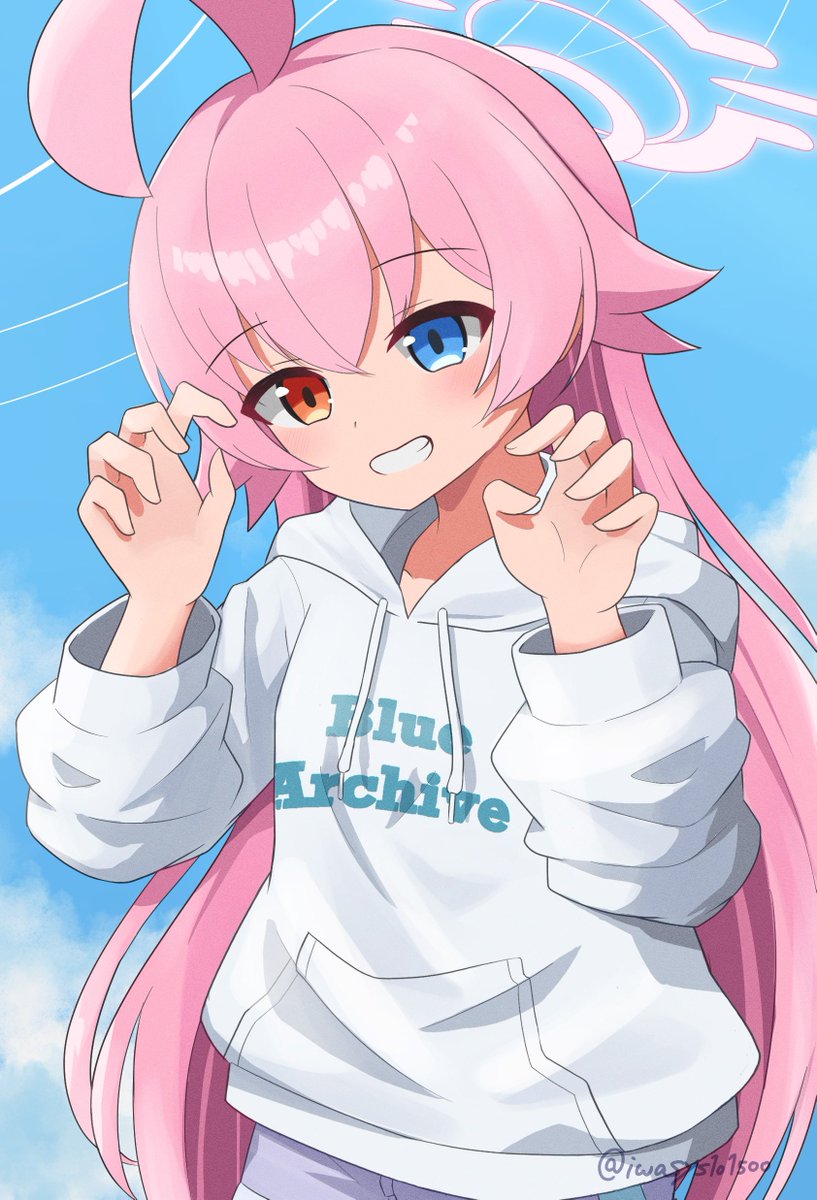 パーカーホシノ！ #ブルアカ