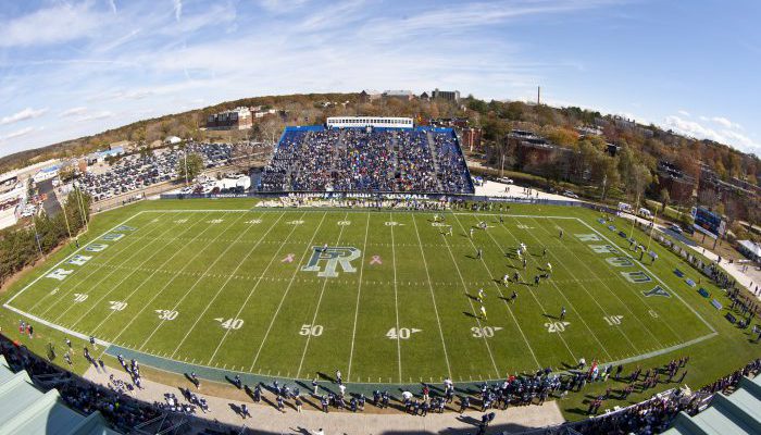 CFBHome's tweet image. Stadium of the Morning 🥞

🏟️ Meade Stadium
✅️ Capacity: 6,555
📍 Kingston, Rhode Island 

Home of @RhodyFootball
