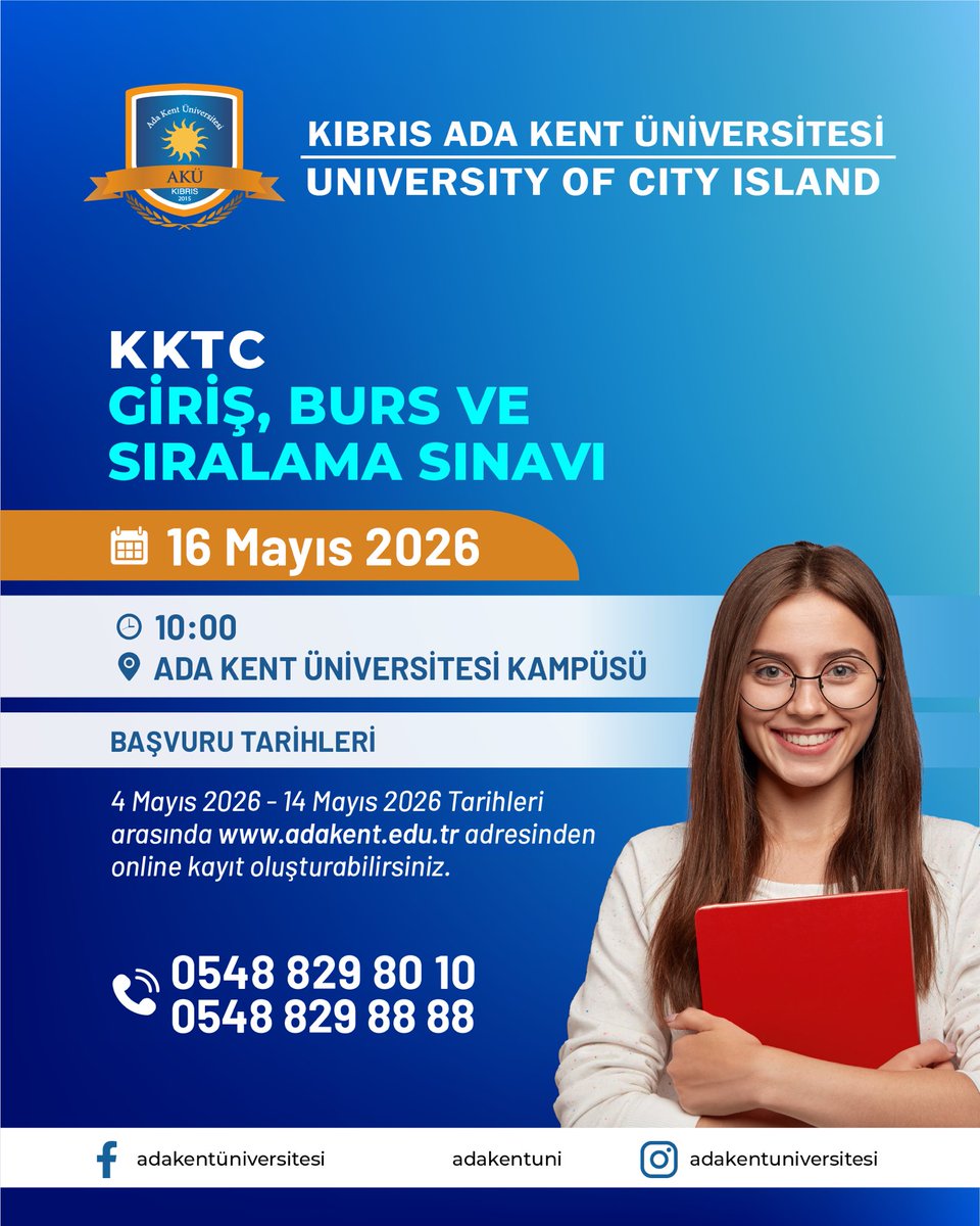 Kıbrıs Ada Kent Üniversitesi tweet media