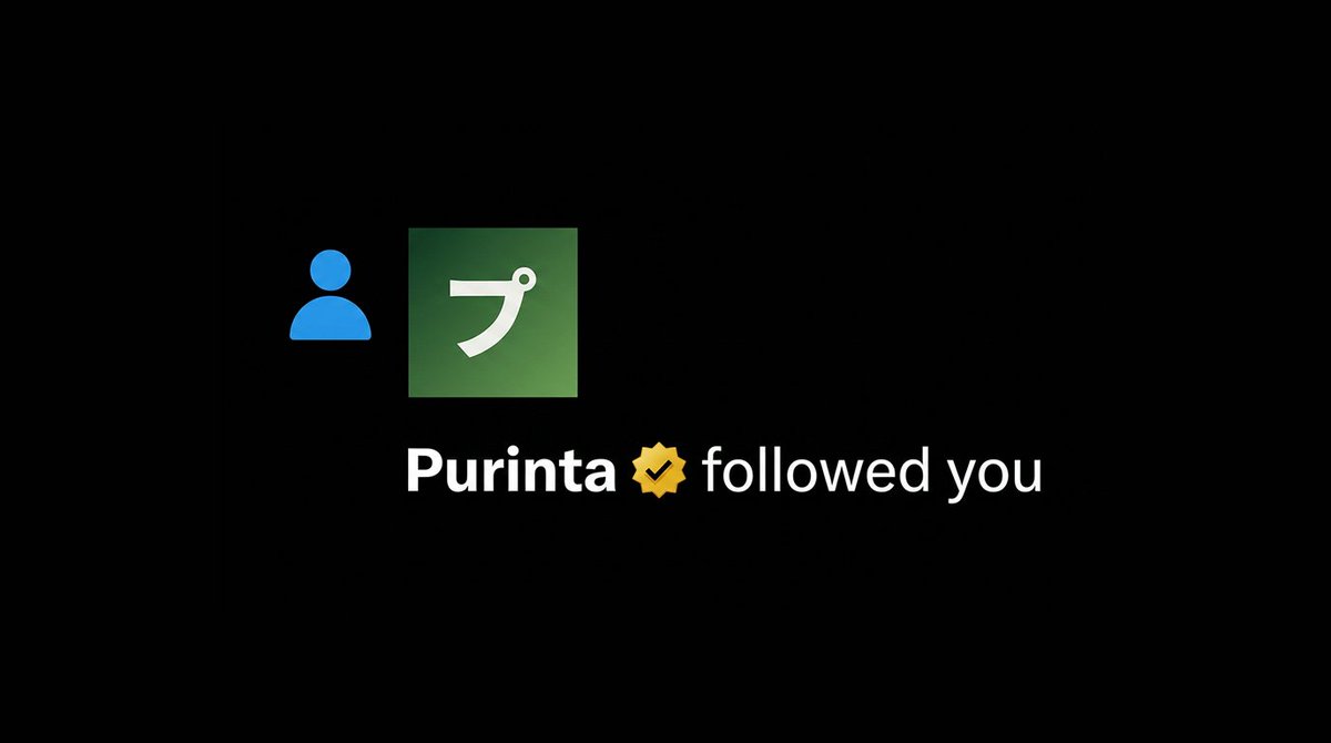 Purinta tweet media