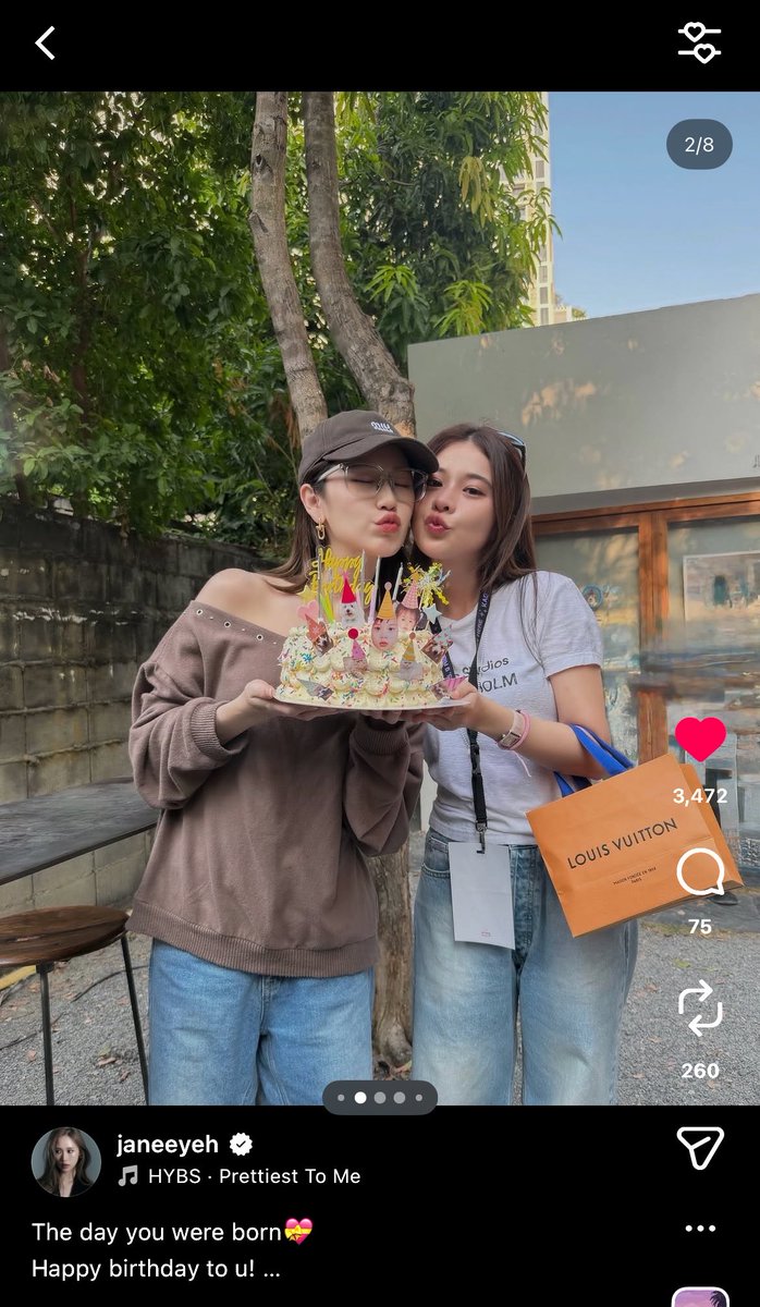 bostonkreemee's tweet photo. jane’s instagram post for kao’s birthday and her song choice, she’s so sweet 🥹💖

KAO HAPPIEST BIRTHDAY 2026
#GrowingWithKao31st https://t.co/A8J6w4g8eT