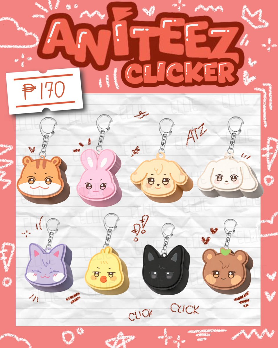 🎀 Inch check po (˶˃ ᵕ ˂˶)

Does anyone want ANITEEZ clickers po?
- 45mm
- dop can be done in installment

Help retweet po please 🥹

ᯓᡣ𐭩 Wts lfb lf wtb ateez atiny lfs aniteez