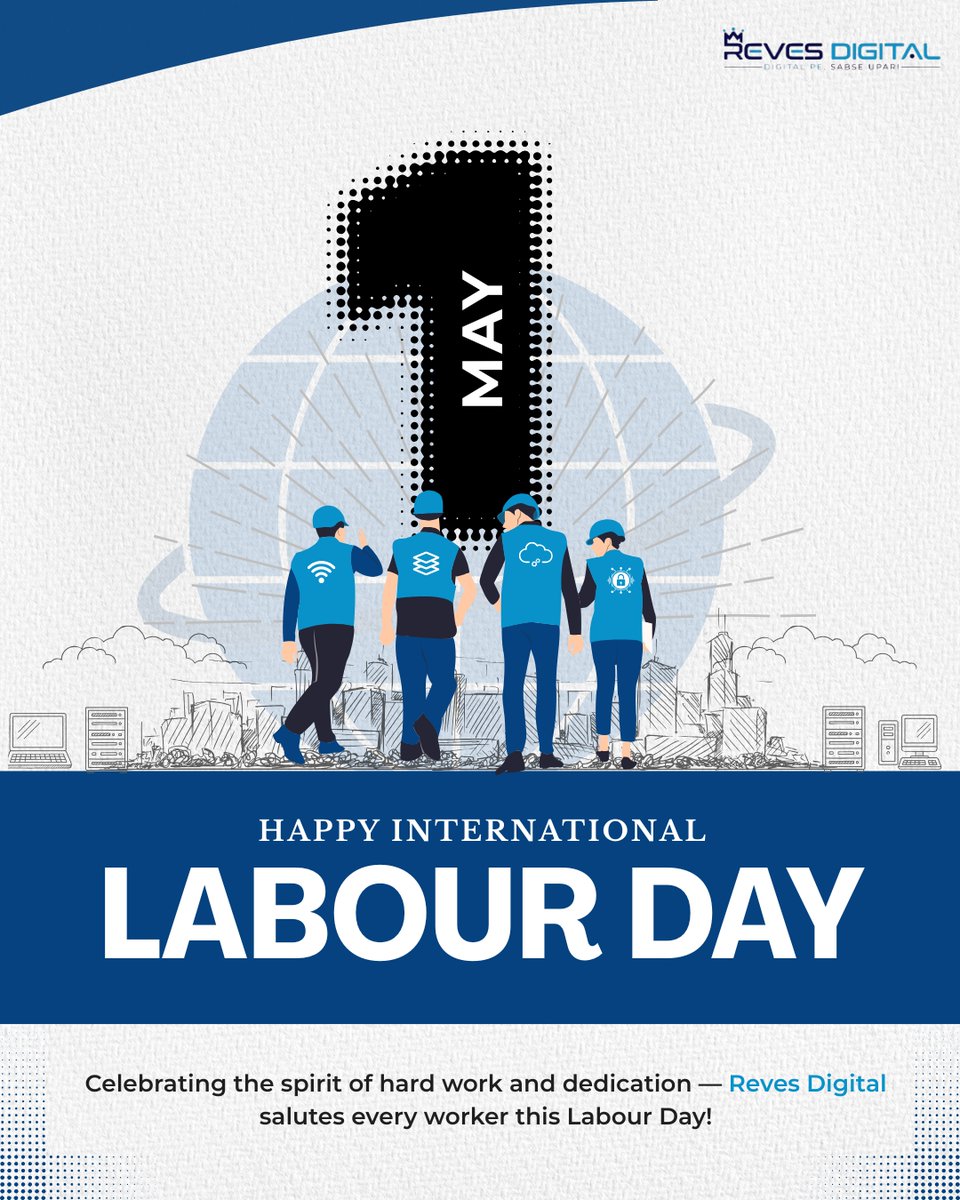 RevesDigital's tweet photo. At Reves Digital, we recognize that progress isn’t
powered by technology alone, but by the people who
build, protect, and support it.
Today, we honor your hard work and unwavering spirit.
Happy Labour Day! 

#RevesDigital #LabourDay2026 #PowerOfPeople
#WorkforceAppreciation https://t.co/vRZDkKWqxA