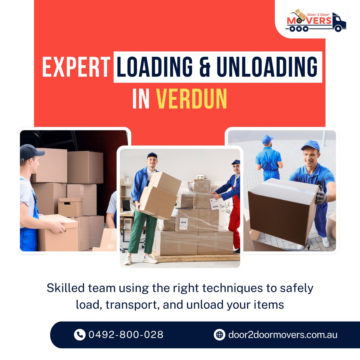 d2dremovalists's tweet photo. Moving heavy items? Leave the hard work to the pros ๐ช
Our skilled team ensures your belongings are safely loaded, transported, and unloaded with care and precision.
๐ Call now: 0492 800 028
๐ https://t.co/vXFNL8arjw
#LoadingUnloading #MovingServices #furnitureremovals https://t.co/BYfvcQyN2V
