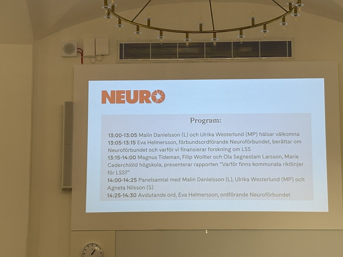 beckmansasikter's tweet photo. Viktigt seminarium om LSS i riksdagen idag #funkpol #svpol https://t.co/CxKJarEA5X
