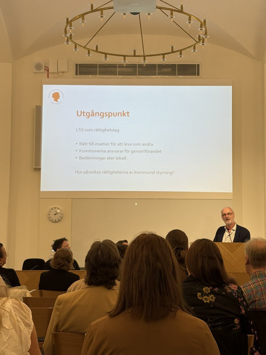 beckmansasikter's tweet photo. Viktigt seminarium om LSS i riksdagen idag #funkpol #svpol https://t.co/CxKJarEA5X