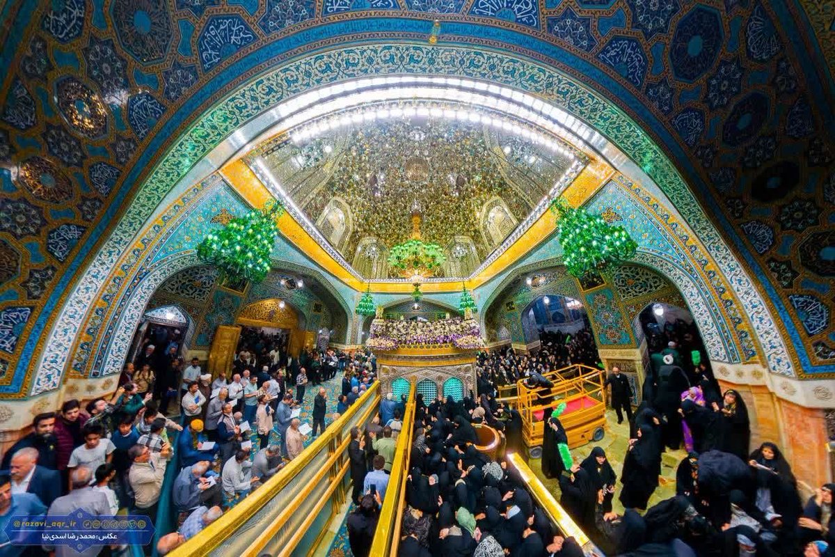 📷 أَلسَّلٰامُ عَلَیکَ یٰا عَلی اِبنِ موسَی أَلرّضٰآ

#ایران_امام_رضا
#باب_الرضا
