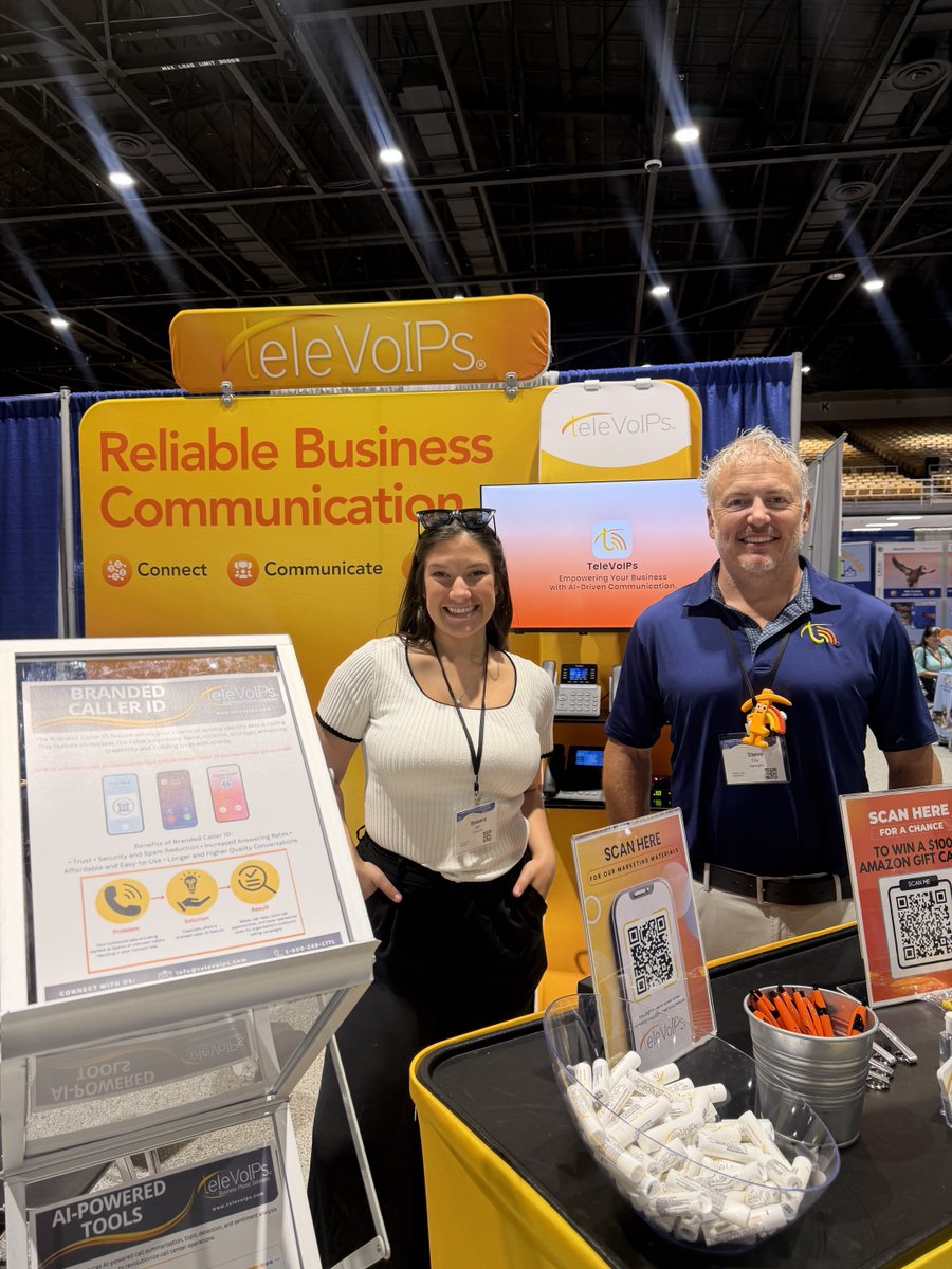 TeleVoIPs's tweet image. Yesterday was a great day at the Florida Buildings Engineering &amp;amp; Facility Maintenance Show. 

It was great connecting, sharing ideas, and meeting so many new faces.

Thank you to everyone who stopped by the TeleVoIPs booth.

#FBFM26 #TampaEvents #Telecom #VoIP