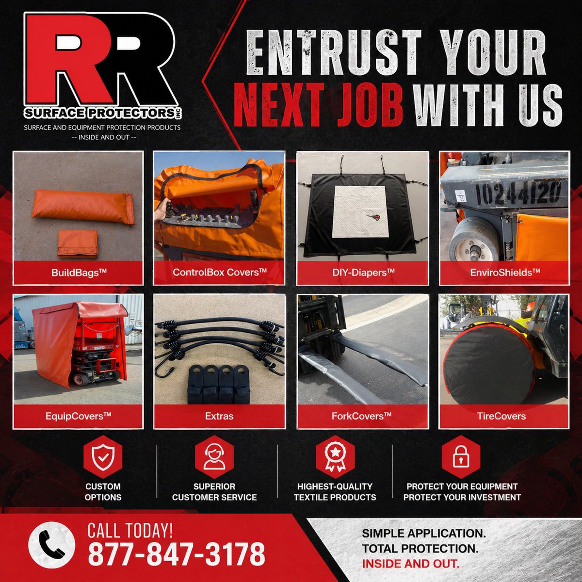 RRSurfacePros's tweet photo. When it comes to protecting your jobsite, the right equipment makes all the difference.
R&amp;R Surface Protectors provides durable, high-quality solutions designed to reduce damage, minimize downtime, and protect your investment.
ORDER TODAY!
https://t.co/jslc3dbGta
📞 877-847-3178 https://t.co/AwQarX7XBV
