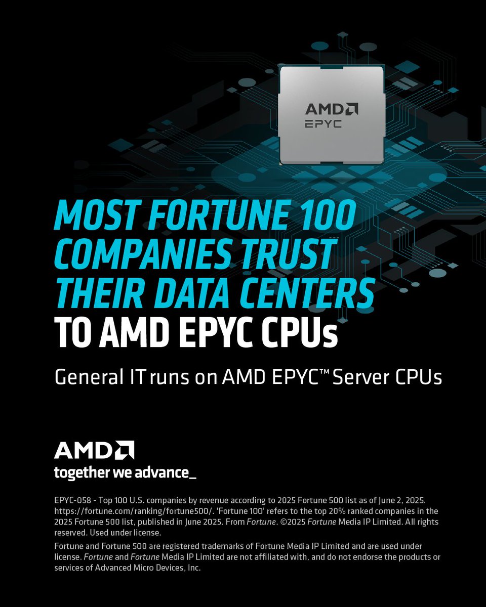AMD EPYC tweet media