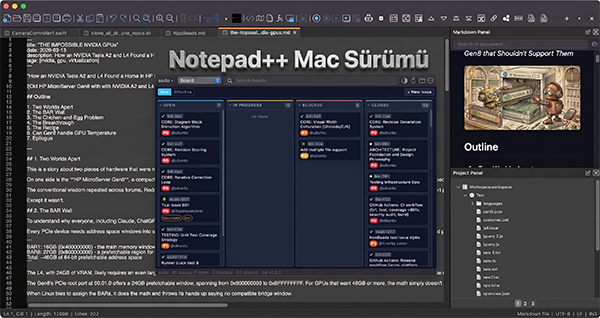 BulentGerenler's tweet image. Notepad++ Mac Sürümü 20 Yıl Sonra Resmen Yayınlandı
hedefbilgitoplumu.com/notepad-mac-su…

#Notepad #Mac #Teknoloji #Software #NotepadPlusPlus #macOS #HedefBilgiToplumu #Çarşamba